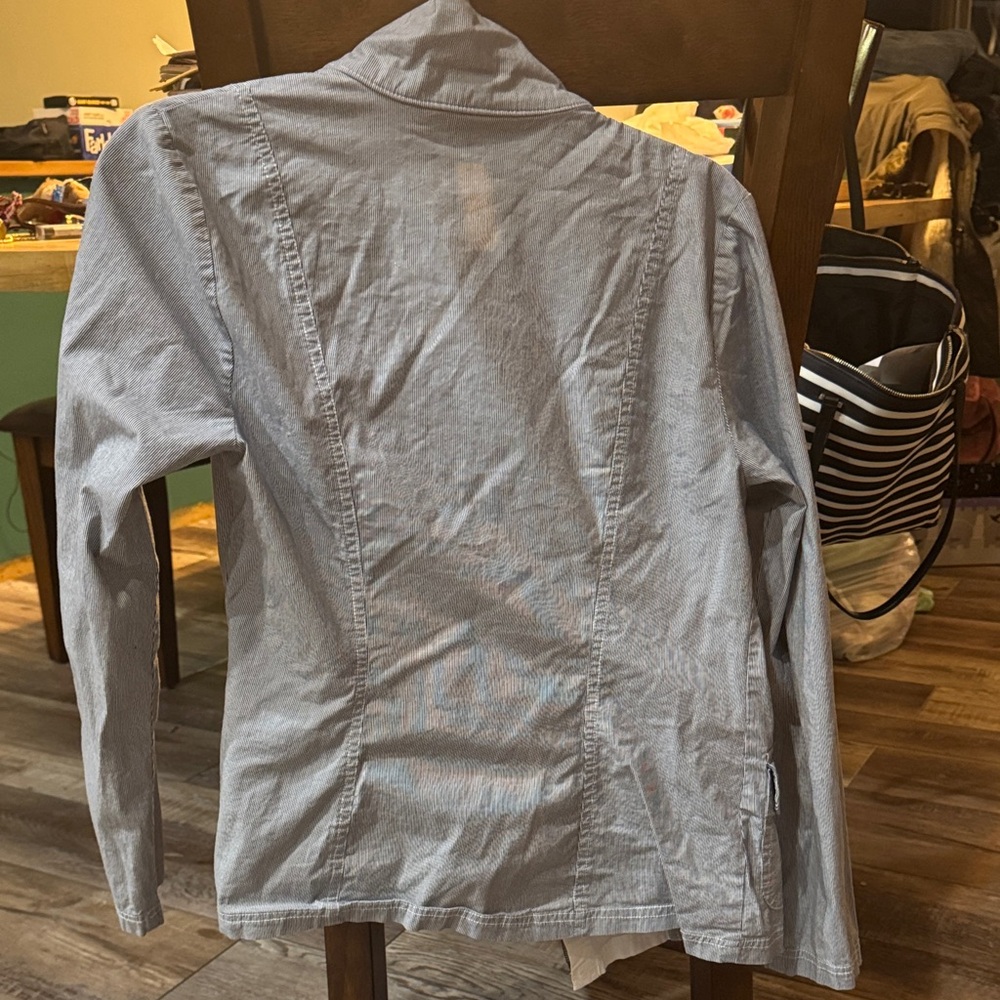 Tribal Light Gray Utility Jacket - image 5